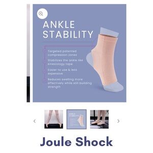 Joule Shock Ankle Stability Compression Socks for dance